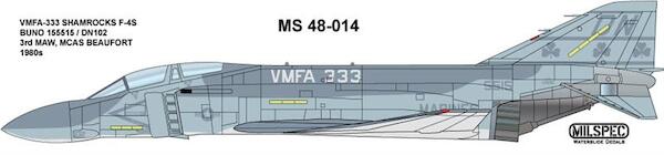 F4S Phantom (VFMA33 'Shamrocks")  MILSPEC48-014