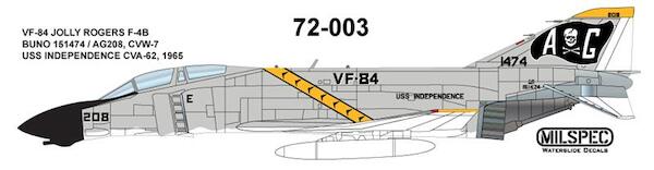 F4B Phantom (VF84 Jolly Rogers 1965)  MILSPEC72-003