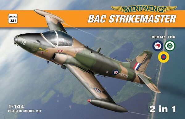 BAC Strikemaster (RNZAF, RSAF, Ecuador) (2 kits included)  MINI321
