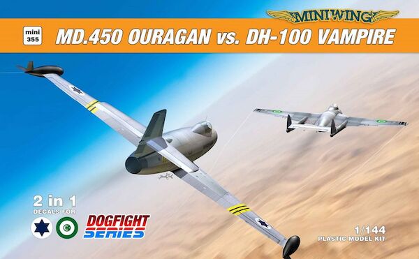 Ouragan vs. Vampire (Dogfight set)  MINI355