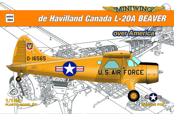 DHC L-20A Beaver (Over America)  MINI364