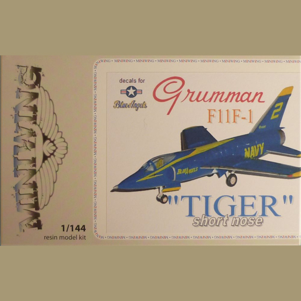 Grumman F11F-1 Tiger Shortnose (Blue Angels, US Navy)  mwg144065
