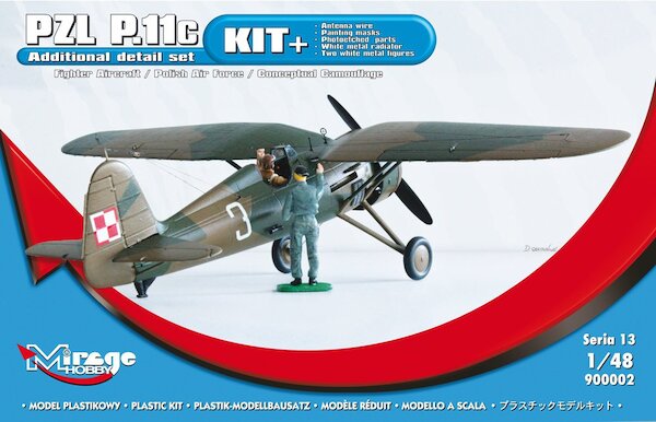 PZL P.11C With additional detail set  900002