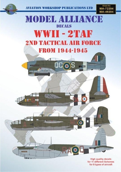 WW2, 2TAF, 2nd tactical Air Force from 1944-1945  MA48204