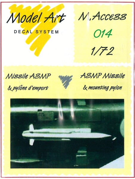 ASMP Missile & Pylon for Mirage IV and Mirage 2000N  maccess 14