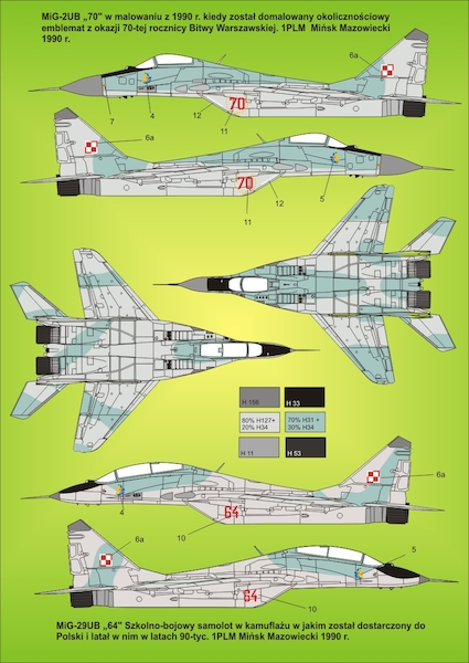 Mikoyan MiG29 Fulcrum in Polish Service vol 1  MMD-48002