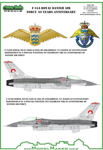 Danish F-16 66 years anniversary  MMD-72092