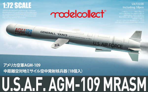 USAF AGM-109 MRASM Cruise Missile as carried by the B52 (Set of 18!)  UA72228
