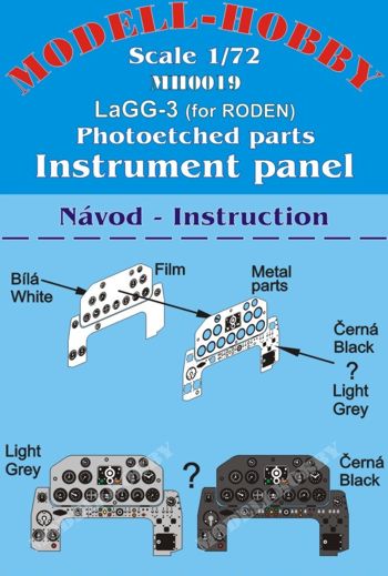 LaGG-3 instrument panel (Roden)  K72919