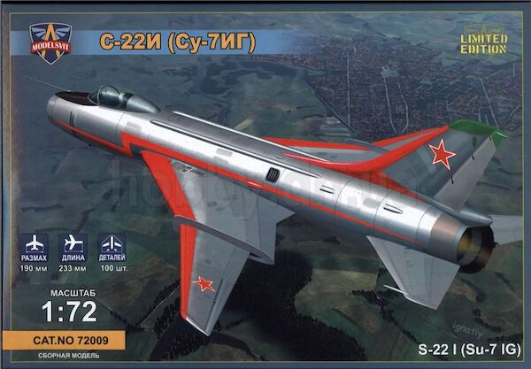 Sukhoi SU-22I (SU-7IG) SU-7BM with Variable Geometry Wings (limited edition 1000pcs only)  72009