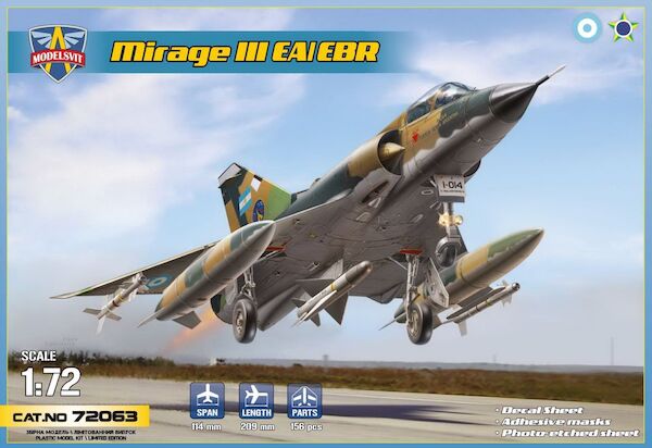Mirage IIIEA/IIIEBR fighter-bomber  72063