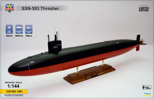 USS Tresher (SSN-593) submarine  MSVIT1401