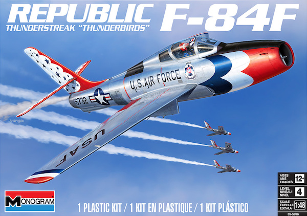 F84F Thunderstreak "Thunderbirds"  85-5996