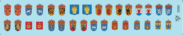 Swedish Wing badges / Coats of arms  48005