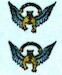 SAAF 2sq badge used in Korea on P51D`s and F86F`s 2SQ BADGE