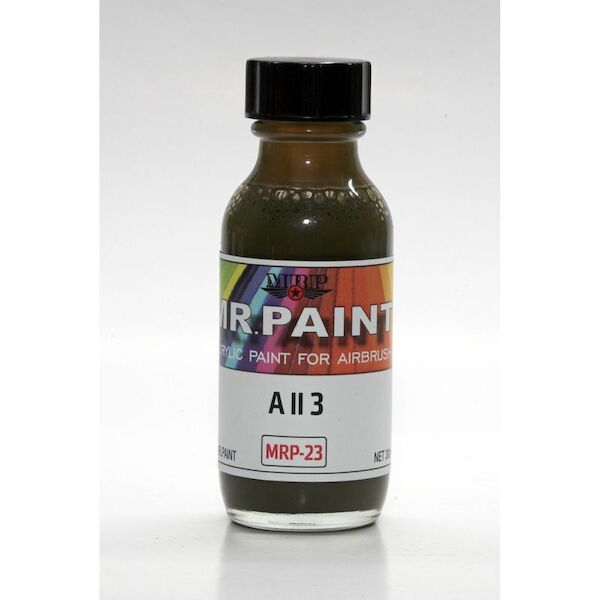 AII 3 Green (Russia WWII) (30ml Bottle)  MRP-023