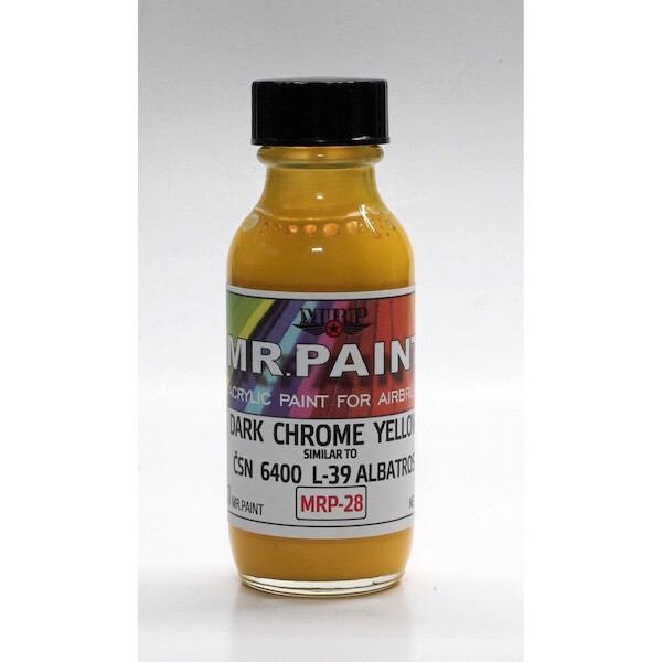 Dark Chrome Yellow (CSN6400 and US Navy) (30ml Bottle)  MRP-028