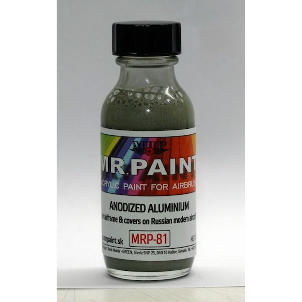 Adonised Aluminium Metallic (30ml Bottle)  MRP-081