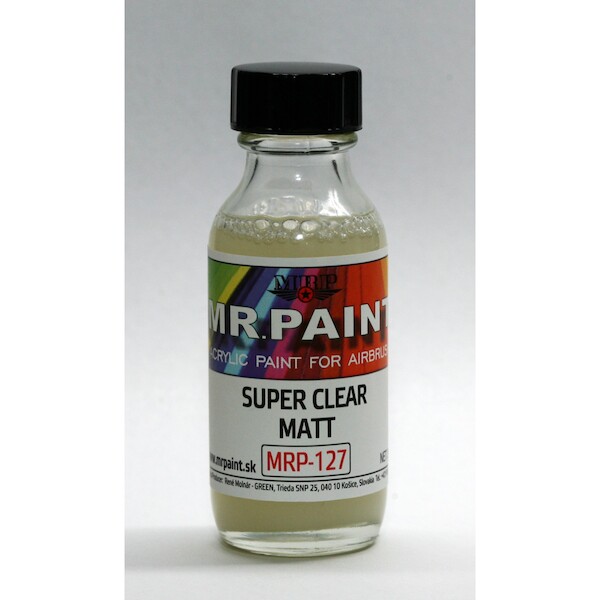 Super Clear Matt Varnish (30ml Bottle)  MRP-127
