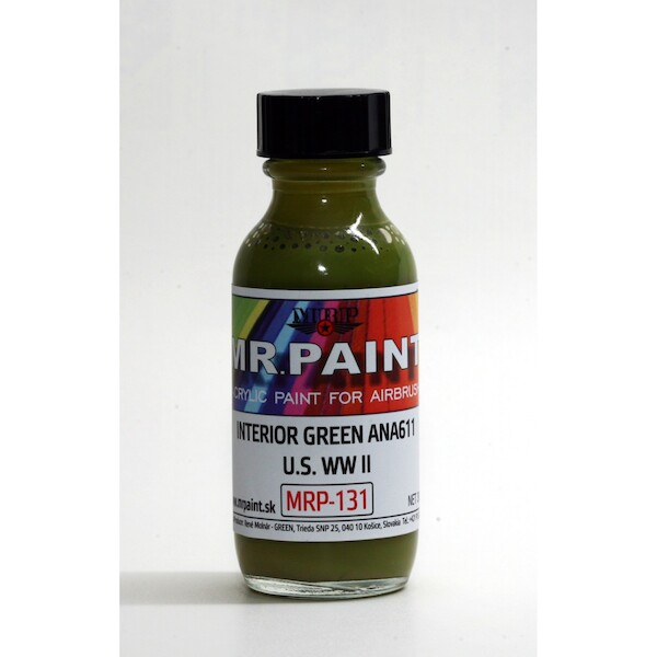 Interior Green (ANA611 wwII USA) (30ml Bottle)  MRP-131