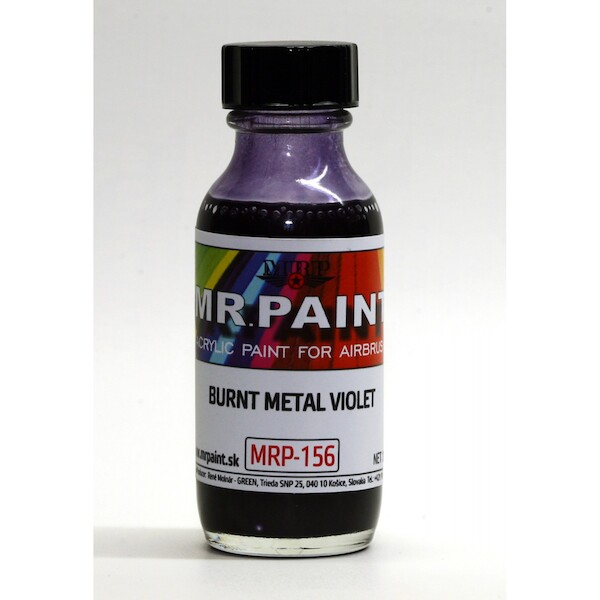 Burned Metal Violet Metallic (30ml Bottle)  MRP-156