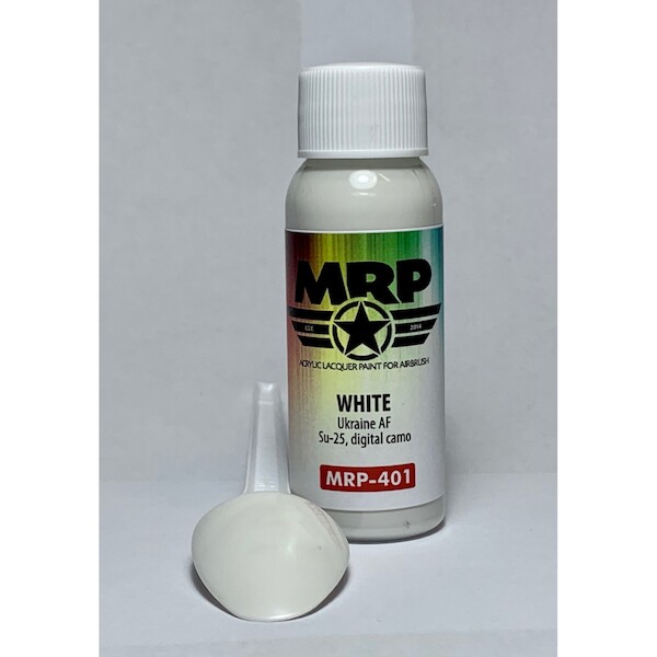 White (Su25 Ukrainian AF Digital scheme) (30ml Bottle)  MRP-401