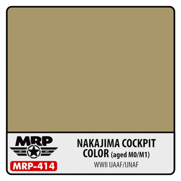 Nakajima Cockpit Color (Aged)(30ml Bottle)  MRP-414