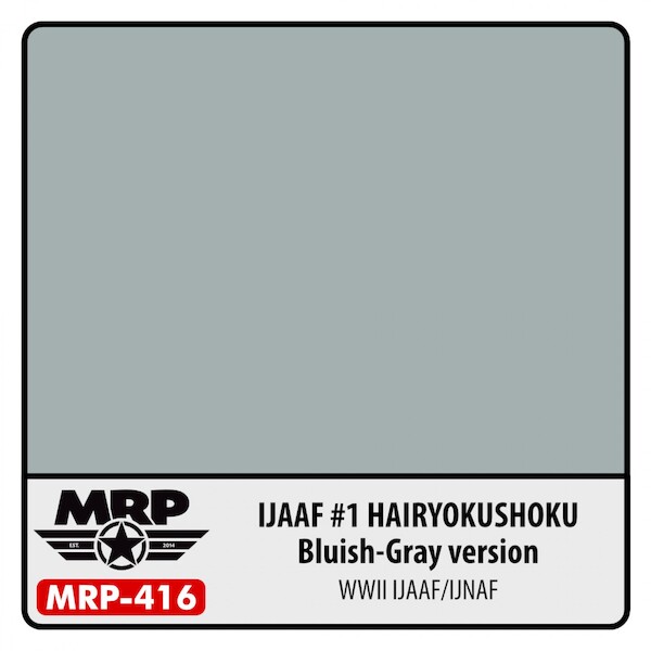 IJAAF #1 Hairyokushoku (Bluish Gray Version)(30ml Bottle)  MRP-416