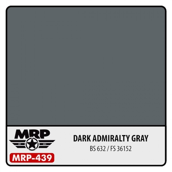 Dark ADMIRALTY GREY (BS 632 / FS 36152) (30ml Bottle)  MRP-439