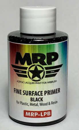 MR. Paint Fine surface Primer for Plastic, Metal, Wood and Resin - Black  mrp-LPB