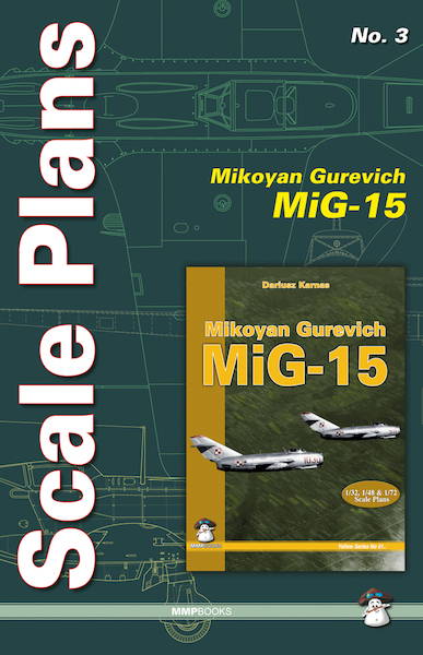 Scale Plans Mikoyan MiG15  9788363678340