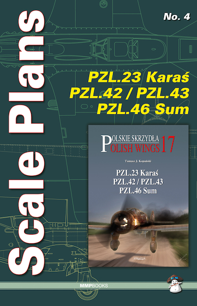 Scale Plans PZL.23 Karas, PZL.42/43, PZL.46 Sum  9788363678357