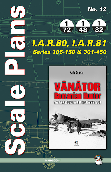 Scale plans no 12: IAR.80 and IAR.81, Srs 106-150 and 301-450  9788363678531
