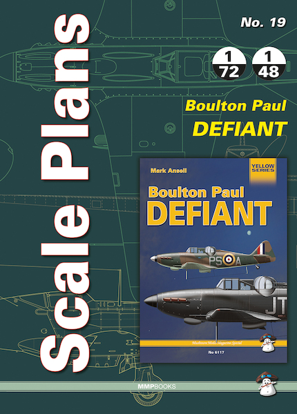 Scale Plans Boulton Paul Defiant  9788363678746