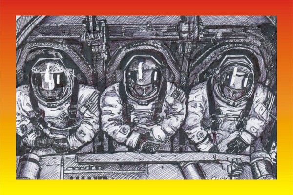 Apollo Astronauts (Monogram)  NW051
