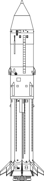 Saturn IB SA-203 Conversion and Detail set (Airfix Saturn IB)  NW140