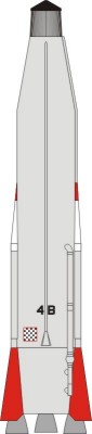 Atlas B Nosecone conversion set for Mercury capsule (Revell,  Atlantis)  NW150