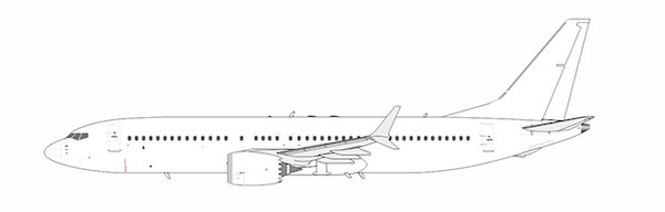 Boeing 737 MAX 8 Blank Model  92000