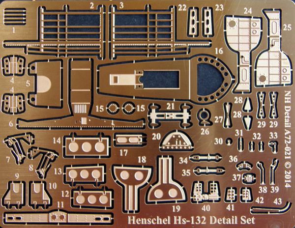 Henshel HS132 Detail set (RS Models)  A72-021
