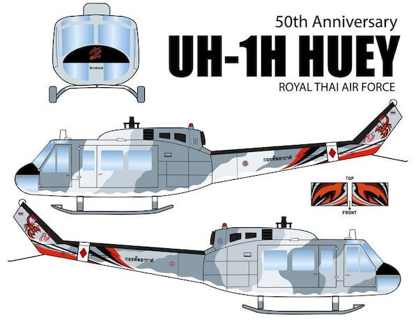 Bell UH1H (Royal Thai AF 50th Anniversary)  NPP144001