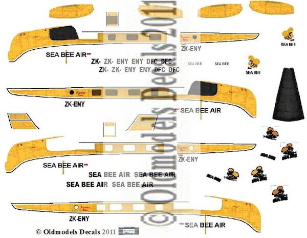 Grumman Goose (Sea Bee)  for Sword/AZ kit  OMD-Goose-7201