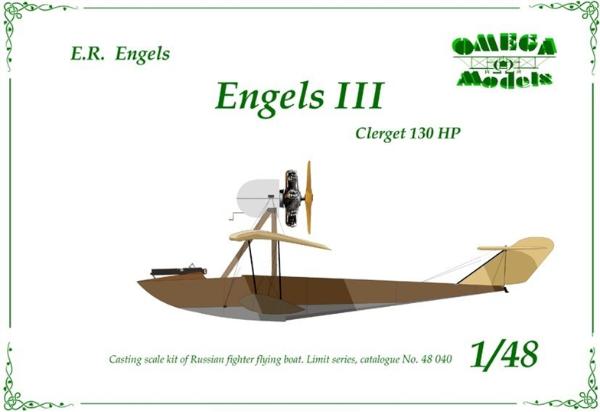 E.R Engels III with Clerget 130HP  48040