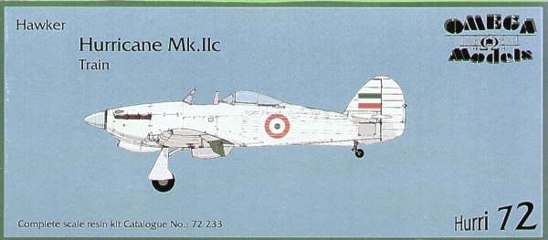 Hawker Hurricane MKIIc Persian Trainer  72233