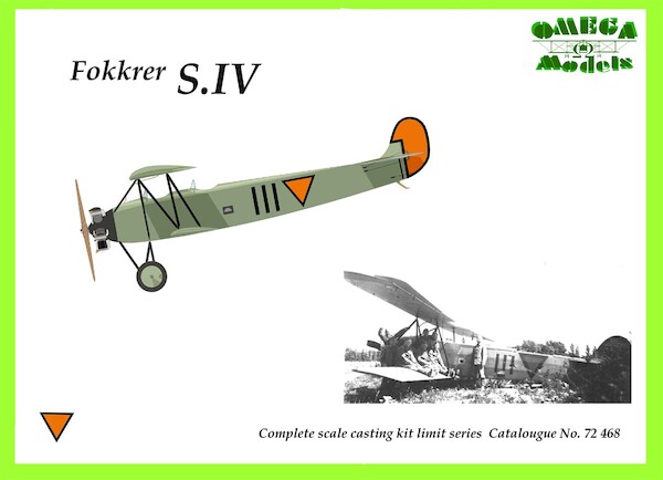 Fokker SIV (late markings)  72468