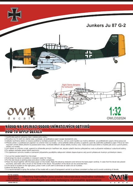 Junkers Ju87G-2  OWLD32024