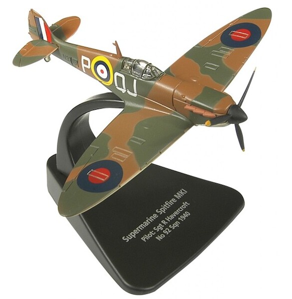 Spitfire Mk.I RAF, Sgt. Ralph Havercroft, No. 92 Squadron, August, 1940  AC001