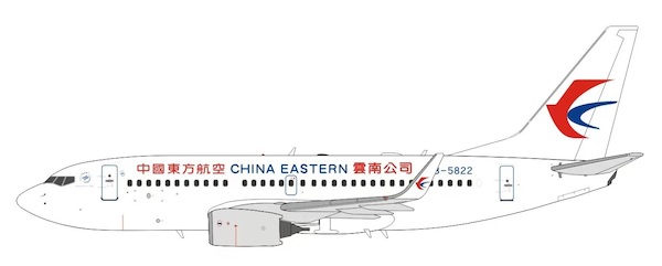 Boeing 737-700 China Eastern Airlines B-5822  202237