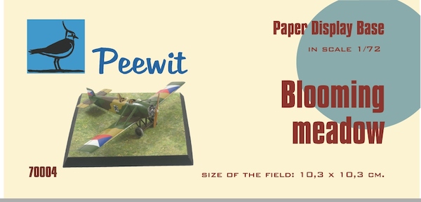 Paper display base 10,3x10,3 cm (Blooming Meadow)  M70004