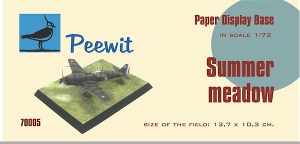 Paper display base 10,3x10,3 cm (Summer Meadow)  M70005