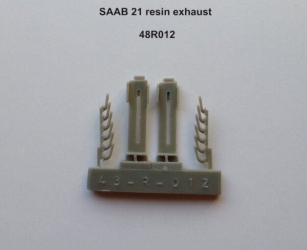 SAAB 21 resin exhaust manifold  48-R-012